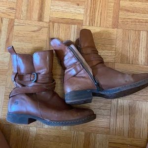 Børn brown ankle boots